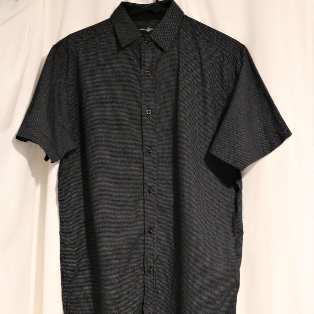 Men's Size SM Beverly Hills Polo Club 100% Cotton Button Shirt Collared NWOT